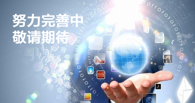 努力完善中 敬请期待
